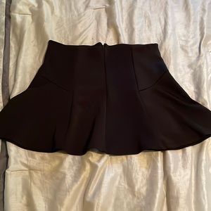 Large mini skirt